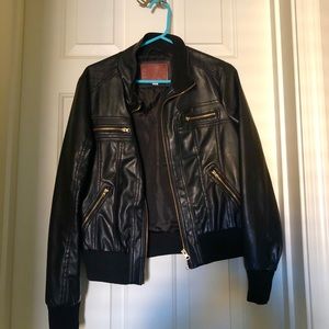 Leather jacket